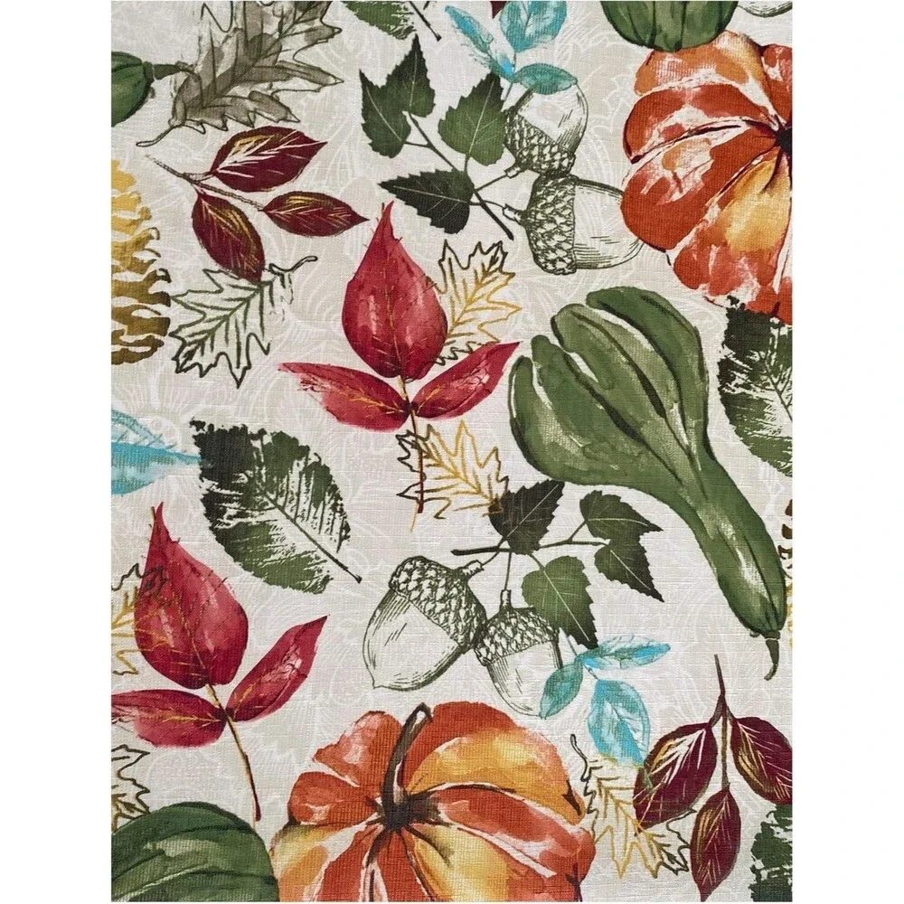 Printed Fabric Tablecloth, 52
